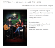 06.12.2014 - Pierrolo Virtuoso World-Folk Jazz in der Seegras-Spinnerei