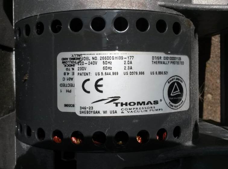 Thomas Vakuumpumpe Kompressor