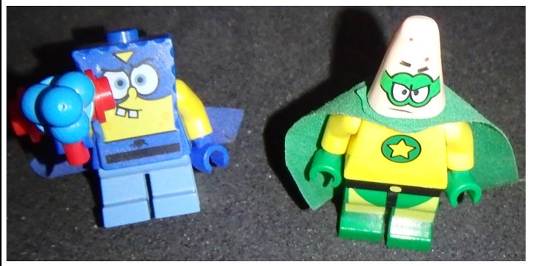 Verkaufe Lego Spongebob Die Helden der Tiefe.