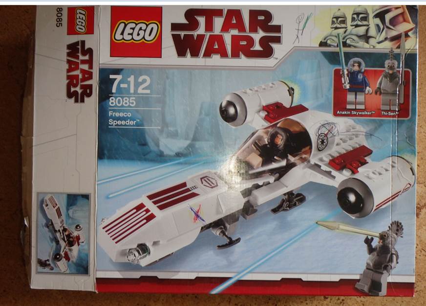 Verkaufe Lego Set 8085 Freeco Speeder