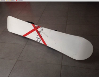 BURTON Custom X 156 Snowboard inkl. Burton Mission Bindung versteigert für 124 Euro