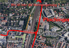 Bahnstadt Nürtingen über die Nordumgehung ?