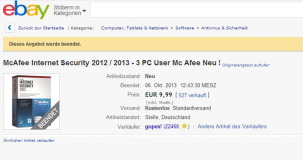 McAfee Antivirus neu installieren oder updaten