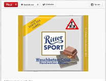 Schokolade, die es nie geben wird Ritter Sport iSpy