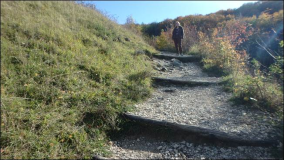 Wandern: Aufstieg zum Jusiberg und Aussichtsflächen