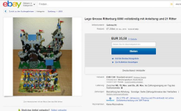 Beobachte Lego Ritterburg 6090