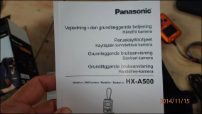 Panasonic HX A500: neu und gleich defekt