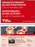 Nürtinger Weihnachtsmarkt  Freitag, 5. Dezember bis Sonntag, 14. Dezember 2014