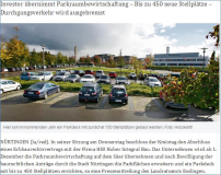 Zahlt eigentlich das Pracht Parkhaus auf dem Säer 1 Euro Steuern in Nürtingen ?