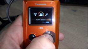 Menüs und Funktionen bei der Panasonic HX A500 Action Cam