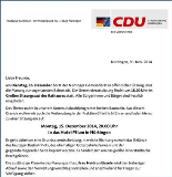 CDU lädt ein zur Vorberatung im Thema Bahnstadt Nürtingen