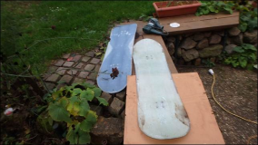 Wie macht man aus zwei weichen Boards ein passendes Snowboard?