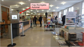 Stadtbücherei Nürtingen : die Vernichteten Bücher