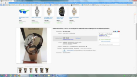 Recherche : Meistersinger Einzeigeruhren bei ebay abgebrochen 151 Euro