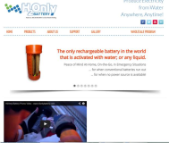 Erfindungen : H2Only Batterien werden mit Wasser betrieben