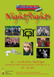 Nightfligts ARTerminal von 10.09.-14.09.2014 in Nürtingen Seegrasspinnerei