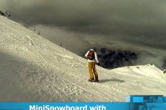 Demo der Freiwinkel Snowboard-Bindung