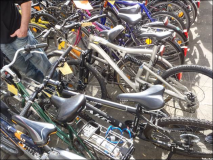 Versteigerung von Fundsachen, Fahrrädern in Stadt Nürtingen Fundbüro 13.September 2014