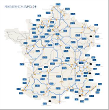 Routen und Kosten nach Frankreich von Stuttgart nach Marseille