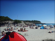 Frankreich : Strand von Cap Couronne