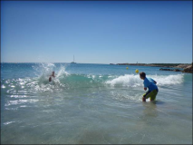 Frankreich : Strand von Cap Couronne