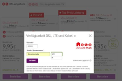 VDSL Verfügbarkeit bei Vodafone prüfen