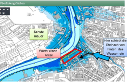 Hochwasser in Nürtingen, wenn es kommt als Interaktive Karte