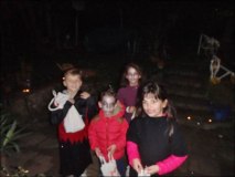 Besuch der Monster Teufel Hexen und Geister zu Halloween 2014