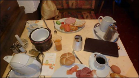 Frühstück im Hotel in Ischgl