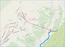 Reiseroute zum Aletschgletscher