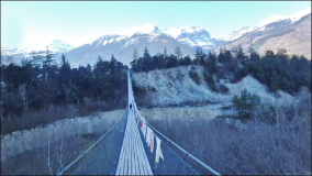 Ausflug zur Bhutanbrücke in der Schweiz