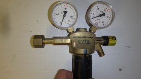 Druckregler für CO2 oder AR Gasflaschenanschluss