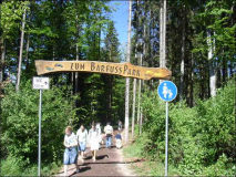 Maiwanderung 2007 : der Barfußpark in Dornstetten Hallwangen
