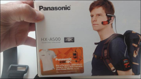 Verkauft: Verkaufe Actioncam Panasonic HX A500 mit einigem Zubehör