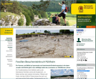 Fossilien im Steinbruch klopfen: Mühlheim im Altmühltal 200km