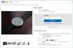 2015-07-11  Neue Botta Uno ebay UK 253 Euro 1 Gebot