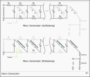 Youtube: Marx Generator einfacher Aufbau zur Herstellung von Hochspannungen