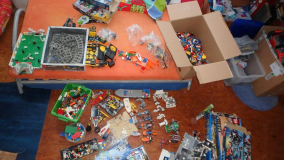 Verkauft: Verkaufe riesen große Lego Sammlung 27 kg, Lego Zug, Polizei, Star Wars, Spongebob, Technik Kran, Hubschrauber