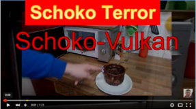 Alarm in der Küche: Der Schoko Vulkan ist ausgebrochen
