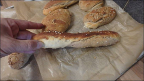 Brot backen: 2 Teig-Schichten