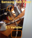 TV Twin Tuner: 2 Kabel verbinden oder über ein Kabel
