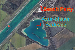 München: Beachparty am Regattagelände