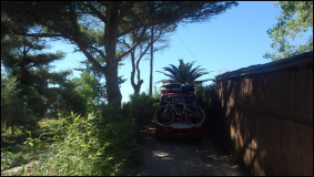 Ferienhaus am Strand, Agde in Frankreich: Umgebung Zufahrt Fahrzeug