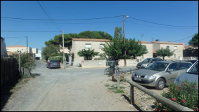Ferienhaus am Strand, Agde in Frankreich: Umgebung Zufahrt Fahrzeug