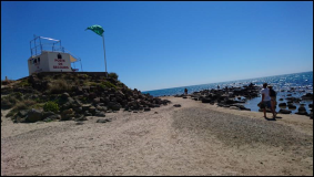 Strand Ausflug zwischen Le Grau de Agde und Cap d Agde 5 km
