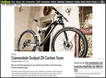 Cannondale MTB Mountainbikes unter 10 kg mit Lefty