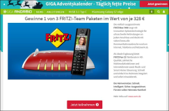 Giga Technik: Adventskalender Gewinnspiel 2016