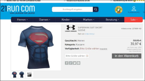 Shopping: wie wär es mit einem Superman oder Captain America Shirt