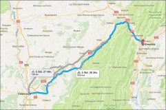 Radtour: Hannibal Route Planung 1