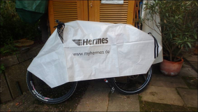 Hermes Fahrradversand mit Versicherung und Schutzkarton Hülle